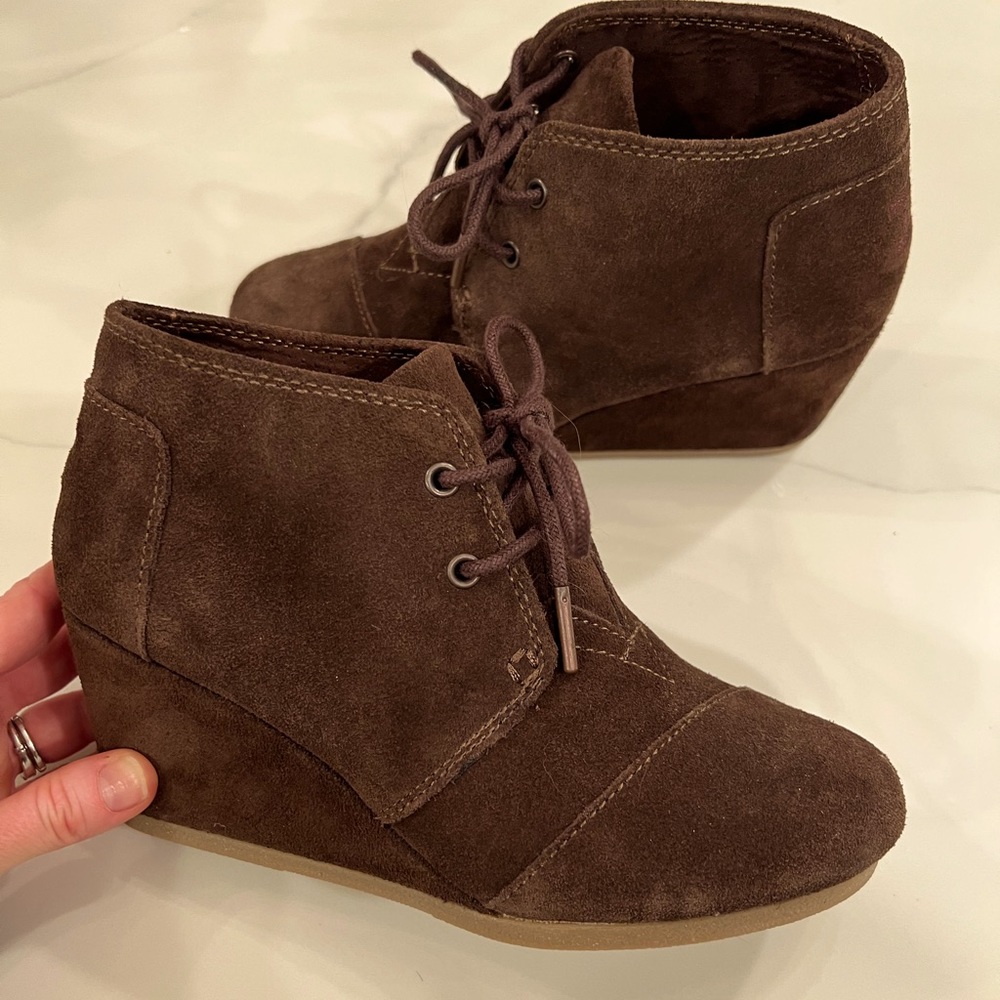 Toms Dessert Wedge 🌵🤎 NWOT